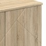 Juego de muebles de baño 3 pcs Roble Sonoma 61 x 35 x 64 cm