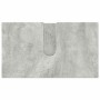 Juego de muebles de baño 3 pcs Gris hormigón 61 x 35 x 64 cm