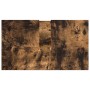 Juego de muebles de baño 3 pcs Roble ahumado 61 x 35 x 64 cm