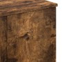 Juego de muebles de baño 3 pcs Roble ahumado 61 x 35 x 64 cm