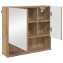 Juego de muebles de baño 3 pcs Roble artisan 61 x 35 x 64 cm
