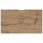 Juego de muebles de baño 3 pcs Roble artisan 61 x 35 x 64 cm