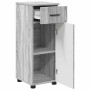 Juego de muebles de baño 3 pcs Gris sonoma 61 x 35 x 64 cm