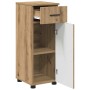 Juego de muebles de baño 3 pcs Roble artisan 61 x 35 x 64 cm