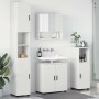 Juego de muebles de baño 4 pcs Blanco 61 x 35 x 64 cm