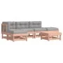 6-teiliges Gartenmöbel-Set mit Kissen aus Douglasienholz von vidaXL, Gartensets - Ref: Foro24-3185897, Preis: 446,34 €, Rabat...