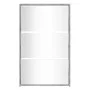 Shoe rack and mirror cabinet 3 levels gray Sonoma 63x17x102.5 cm by vidaXL, Shoe racks and shoe organizers - Ref: Foro24-3426...