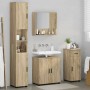 Juego de muebles de baño 4 pcs Roble Sonoma 61 x 35 x 64 cm