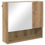 Juego de muebles de baño 4 pcs Roble artisan 61 x 35 x 64 cm