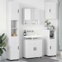 Juego de muebles de baño 5 pcs Blanco 61 x 35 x 64 cm