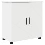 Juego de muebles de baño 5 pcs Blanco 61 x 35 x 64 cm