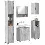Juego de muebles de baño 5 pcs Gris sonoma 61 x 35 x 64 cm