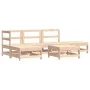 6-teiliges Gartenmöbel-Set und Massivholzkissen von vidaXL, Gartensets - Ref: Foro24-3185899, Preis: 406,96 €, Rabatt: %
