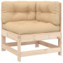 6-teiliges Gartenmöbel-Set und Massivholzkissen von vidaXL, Gartensets - Ref: Foro24-3185899, Preis: 406,17 €, Rabatt: %