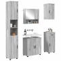 Juego de muebles de baño 5 pcs Gris sonoma 61 x 35 x 64 cm