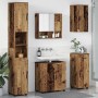 Juego de muebles de baño 5 pcs Madera vieja 61 x 35 x 64 cm