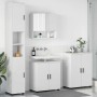 Juego de muebles de baño 4 pcs Blanco 61 x 35 x 64 cm