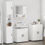 Juego de muebles de baño 4 pcs Blanco 61 x 35 x 64 cm