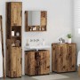 Juego de muebles de baño 4 pcs Madera vieja 61 x 35 x 64 cm