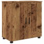 Juego de muebles de baño 4 pcs Madera vieja 61 x 35 x 64 cm