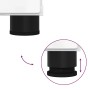 Juego de muebles de baño con cajón 2 pcs Blanco brillante