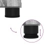 Juego de muebles de baño 2 pcs Gris sonoma 76.5 x 35 x 64 cm