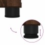 Juego de muebles de baño 2 pcs Marrón roble 76.5 x 35 x 64 cm