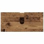 Juego de muebles de baño 2 pcs Madera vieja 76.5 x 35 x 64 cm