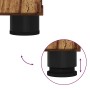 Juego de muebles de baño 2 pcs Madera vieja 76.5 x 35 x 64 cm