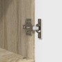 Juego de muebles de baño 3 pcs Roble Sonoma 76.5 x 35 x 64 cm