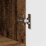 Juego de muebles de baño 3 pcs Madera vieja 76.5 x 35 x 64 cm