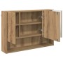 Juego de muebles de baño 3 pcs Roble artisan 76.5 x 35 x 64 cm