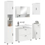 Juego de muebles de baño 5 pcs brillante 30 x 35 x 192 cm
