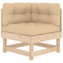 Juego de muebles de jardín 6 piezas y cojines madera maciza de vidaXL, Conjuntos de jardín - Ref: Foro24-3185892, Precio: 460...