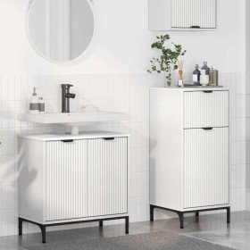 Juego de muebles de baño con cajón 2 pcs 39.5 x 36 x 88 cm