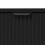 Juego de muebles de baño Cuadros 2 pcs Negro 39.5 x 36 x 88 cm