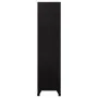 Schwarzer Stahlspind 90x45x180 cm von vidaXL, Schließfächer und Lagerschränke - Ref: Foro24-339806, Preis: 329,27 €, Rabatt: %