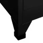 Schwarzer Stahlspind 90x45x180 cm von vidaXL, Schließfächer und Lagerschränke - Ref: Foro24-339806, Preis: 329,27 €, Rabatt: %