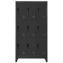 Anthracite grey steel locker 90x45x180 cm by vidaXL, Lockers and storage cabinets - Ref: Foro24-339807, Price: 399,47 €, Disc...