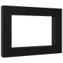 Conjunto de mueble de TV Montaje en la pared 10 pcs Roble Negro en Muebles TV | Comprar online en Foro24