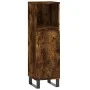 3-piece bathroom furniture set smoked oak plywood by vidaXL, Bathroom furniture - Ref: Foro24-3190312, Price: 197,08 €, Disco...