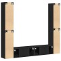 Conjunto de Mueble de Televisión de 6 Piezas - Montado en la