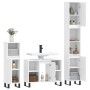 3-teiliges Badezimmermöbelset aus weißem Sperrholz von vidaXL, Badezimmermöbel - Ref: Foro24-3190307, Preis: 205,26 €, Rabatt: %