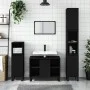 Black plywood 3-piece bathroom furniture set by vidaXL, Bathroom furniture - Ref: Foro24-3190308, Price: 215,95 €, Discount: %