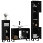 Juego de muebles de baño 3 pzas madera contrachapada negro de vidaXL, Muebles de baño - Ref: Foro24-3190308, Precio: 215,95 €...
