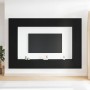 Conjunto de Muebles de TV de 8 Piezas de para Montar en la Pared en Madera de Roble Negra en Muebles TV | Comprar online en Foro