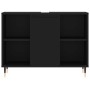 Juego de muebles de baño 3 pzas madera contrachapada negro de vidaXL, Muebles de baño - Ref: Foro24-3190292, Precio: 191,64 €