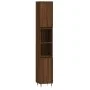 3-piece bathroom furniture set made of brown oak plywood by vidaXL, Bathroom furniture - Ref: Foro24-3190298, Price: 186,26 €...