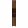 3-teiliges Badmöbel-Set Sperrholz Eiche braun von vidaXL, Badezimmermöbel - Ref: Foro24-3190298, Preis: 188,49 €, Rabatt: %
