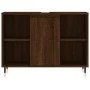 3-piece bathroom furniture set made of brown oak plywood by vidaXL, Bathroom furniture - Ref: Foro24-3190298, Price: 186,26 €...